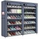  Severno Schuhschrank 118 x 108 x 30 cm in den Grautönen