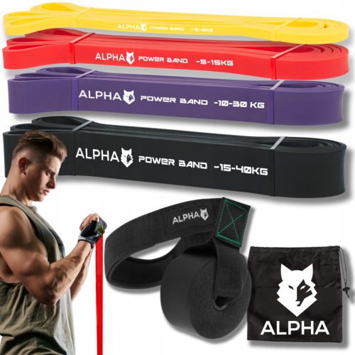  Ein Satz Alpha PB-01 Übungsbänder