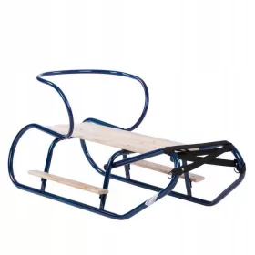  Traditioneller Metallschlitten To-Ma toma1pod blau