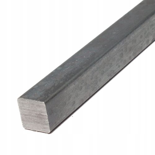 Quadratisch gewalzte Stahlstange 50x50 L 150cm