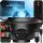  STARS PROJECTOR LED Nachtlampe schwarz Bluetooth