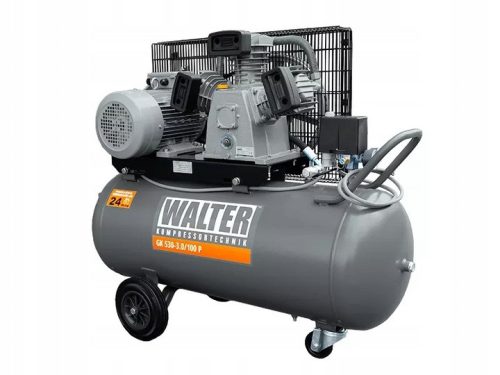 Ölkompressor Walter GK 530-3,0/100 100 l 10 bar + Öl für Walter WKTT Kompressoren 1 l