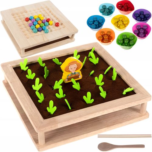  Memory-Spiel Memory Farm Montessori-Puzzle für Kinder, Memory-Formen