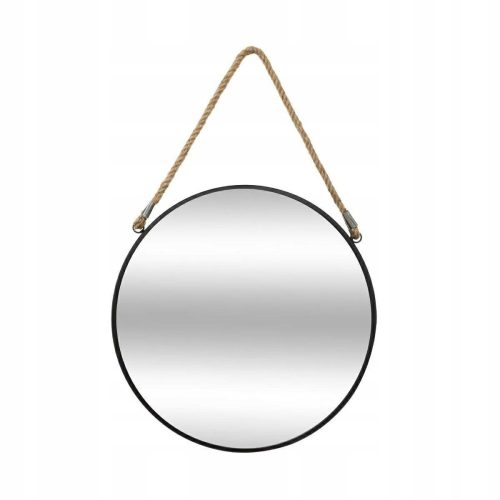 Atmosphera Wandspiegel, Kreis, Metallrahmen, 380 x 380 mm