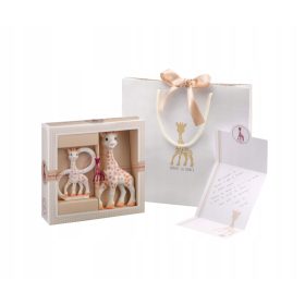    Kieferorthopädischer Beißring Sophie la girafe, Gummi, Braun- und Beigetöne