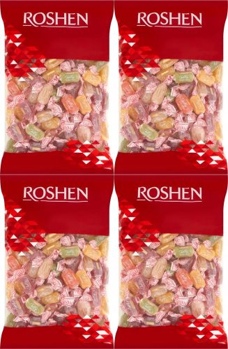 Roshen Fruchtgummi Geleebonbons 1 kg, Viererpaket