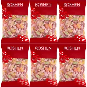Roshen Fruchtgummis Jelly, 1 kg x6, Zuckerummantelt