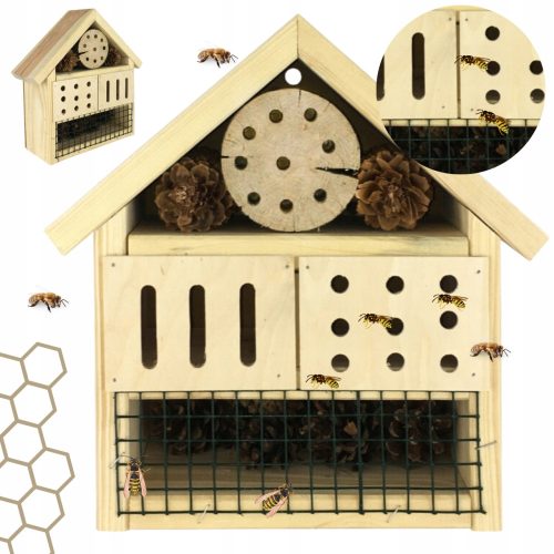  INSEKTENHAUS-FUTTERBETT für rote Mauerbienen