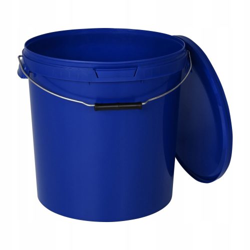 Eimer mit Deckel 20L Blau für Benbow-Futter