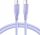  Joyroom USB Typ C - USB Typ C Kabel 1 m Lila