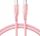  Joyroom USB Typ C - USB Typ C Kabel 1 m rosa