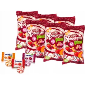   Roshen Yogurtini Karamellen mit fruchtigem Joghurtgeschmack, 1kg