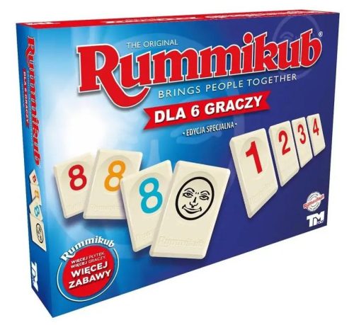  TM Toys Rummikub XP Brettspiel für 6 Spieler