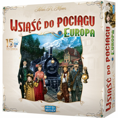  Rebellen-Brettspiel: Ride a Train: Europa 15. Jahrestag