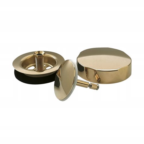  GL7001GSET Badewannenstöpsel- und Knopfset, Gold