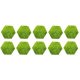 Hexagon-Moos-Dekoplatte, Hexagon-Moos, 10 Stk