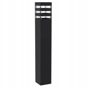  Berge E27 quadratischer Lichtmast, 61 cm, schwarz