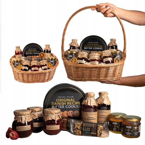  Geschenkkorb-Kekse-Set mit Marmeladenbonbons