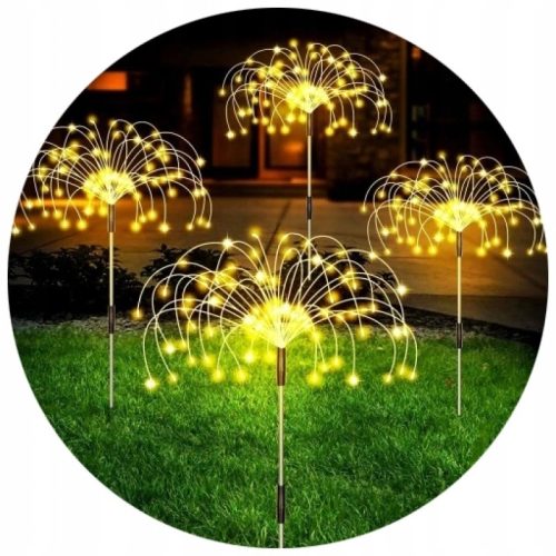  Solarlampe, schwarz, 100 cm, 1 Stk.