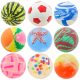 Perfekter Gummiball, mehrfarbig
