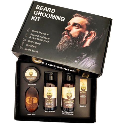  Bart-Set in Geschenkverpackung