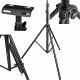 Brennenstuhl Professional Line TS 300 Teleskopstativ, schwarz