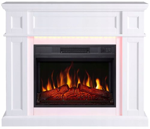 ArtiFlame Standkamin mit Heizfunktion, weiß, 1800 W, 104 x 87 x 32 cm