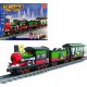 Bausteine Elektrischer Zug Weihnachtszug angetrieben mit Gleislokomotive