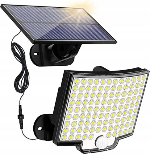 Straßenlaternen für den Garten Straßenlampe 200 W 8000 lm, batteriebetrieben, Solar