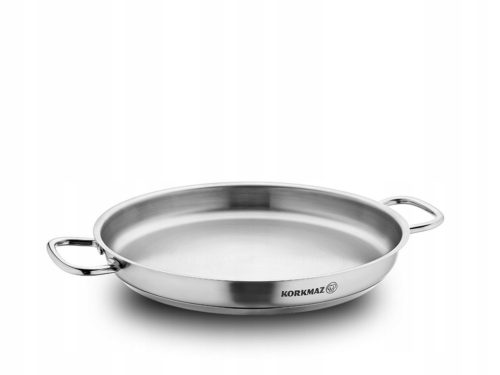  Korkmaz traditionelle Bratpfanne, 16 cm, Edelstahl