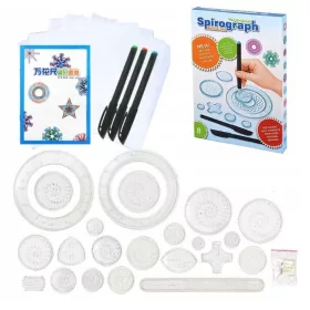    SPIROGRAPH-ZEICHNUNGSSET, MUSTER, PÄDAGOGISCHES SPIELZEUG FÜR KINDER