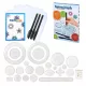  SPIROGRAPH-ZEICHNUNGSSET, MUSTER, PÄDAGOGISCHES SPIELZEUG FÜR KINDER