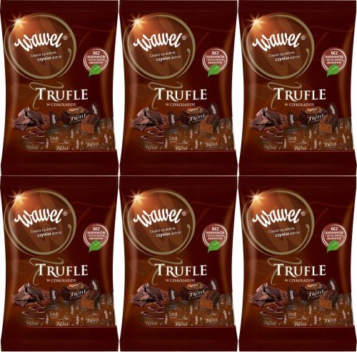 Wawel Trüffelpralinen mit Schokoladen-Rum-Geschmack, 1 kg (6er Pack)