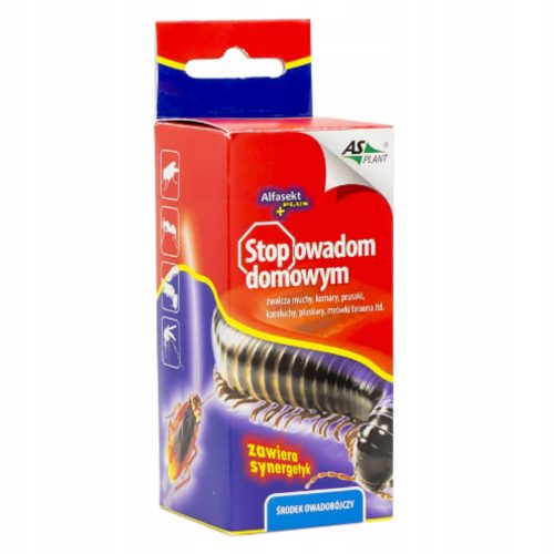  Flüssigkeit gegen Kakerlaken, Ameisen, Spinnen, Wanzen, Silberfischchen Asplant 0,1 ml + FOLIE Einweghandschuhe MASTER HDPE 2 Stück/Paar