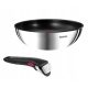 TEFAL Ingenio Emotion Wok-Set + Universalgriff, 2-teilig