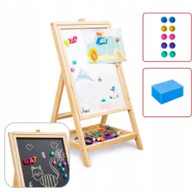    Kreidetafel, magnetisch, trocken abwischbar, Allboards 45 x 79 cm