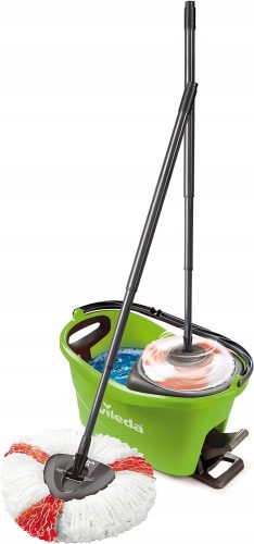 Vileda Schleuderwischer VILEDA Turbo Set 3in1 Wischmopp + Stange + Eimer