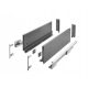 GTV-Schublade, graue Front, 40 x 50 x 16,7 cm, maximale Belastung: 40 kg