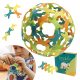  TicToys Binabo Bauset (60 Teile, 4 Farben)