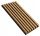 AKUSTIKFILZ-SET + LAMELLEN - 2750x450 mm VERSCHIEDENE FARBEN WOTAN