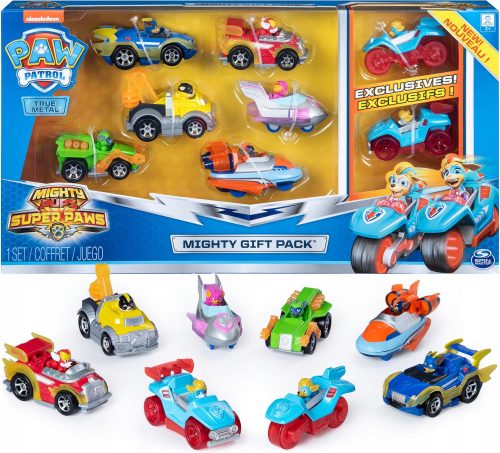  Paw Patrol Geschenk 8 Mighty Pups Fahrzeuge 6054648