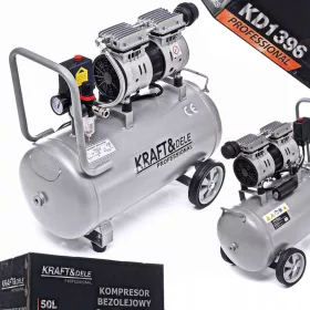 Kompressor bezolejowy Kraft&Dele KD1396 50 l 8 bar