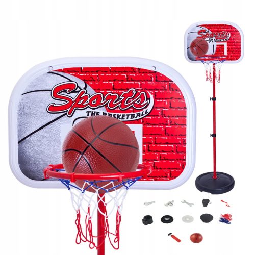 Basketballset FÜR KINDER 80-145cm BALLPUMPENSTÄNDER