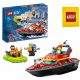  LEGO City 60373 Feuerwehrboot + LEGO Papiertüte