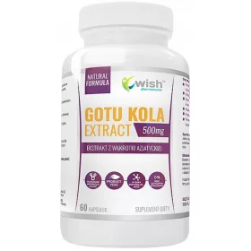   Gotu Kola Extrakt 500 mg - 60 Kapseln für optimierte Körperfunktionen, vegan