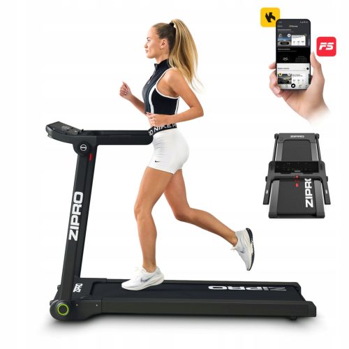  iConsole Kinomap Elektrisches Heimlaufband, faltbar unter dem Bett, 22 cm – Zipro