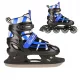  NILS 2in1 Inline-Skates, Freizeit-Inline-Skates, verstellbare Jugend-Skates, 35–38