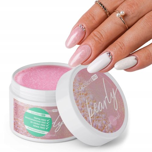  AUSGEZEICHNETE PRO PEARLY GEL PEARL BUILDING GEL ROSA MASKE 50 g