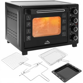  Gerhaus GH-PI245 Minibackofen 45 l schwarz