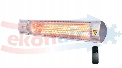 Halogen-Y-Terrassenheizer 2 kW